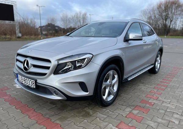 Mercedes-Benz GLA cena 92000 przebieg: 88400, rok produkcji 2017 z Lublin małe 596